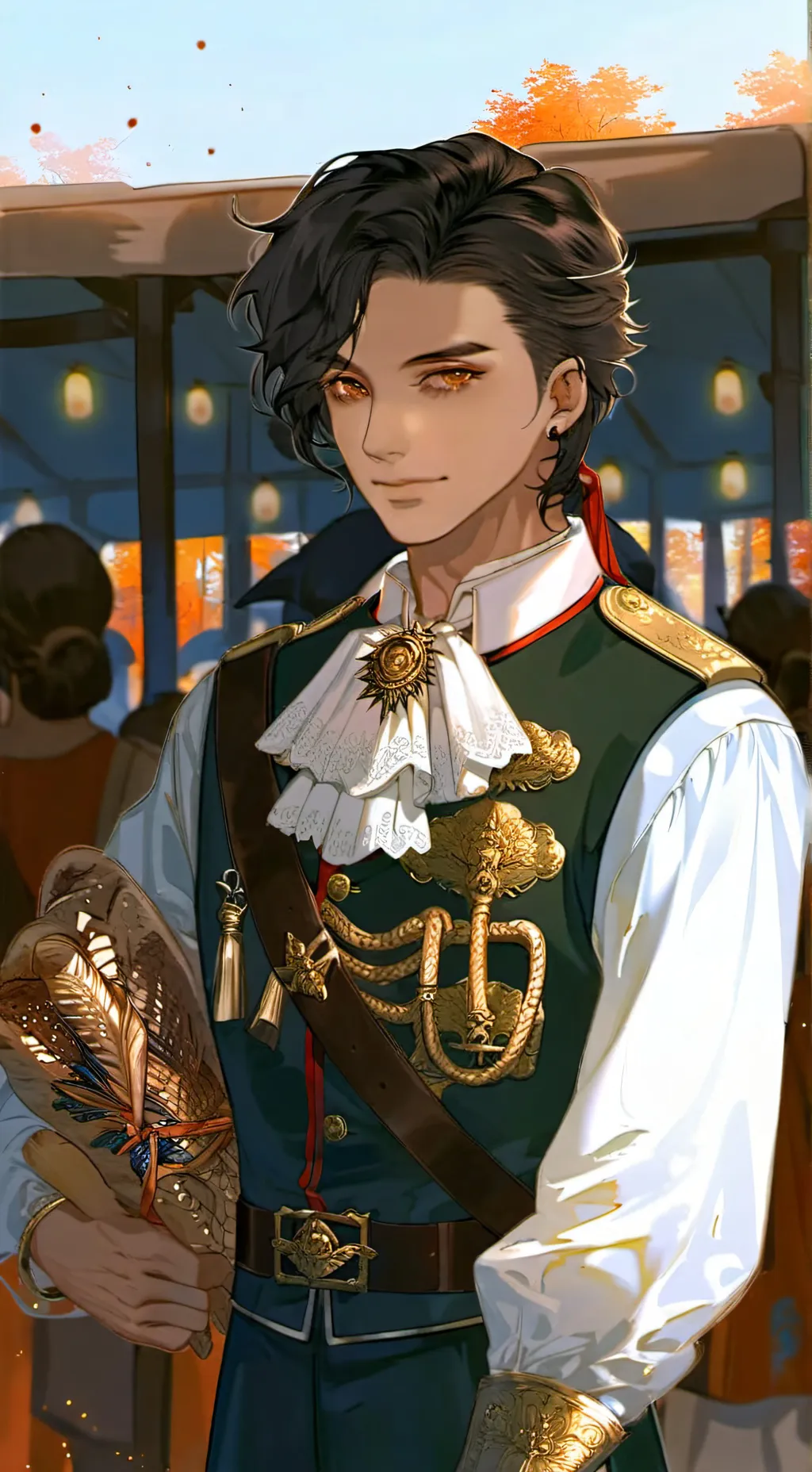 ai character: Alexander Farway background