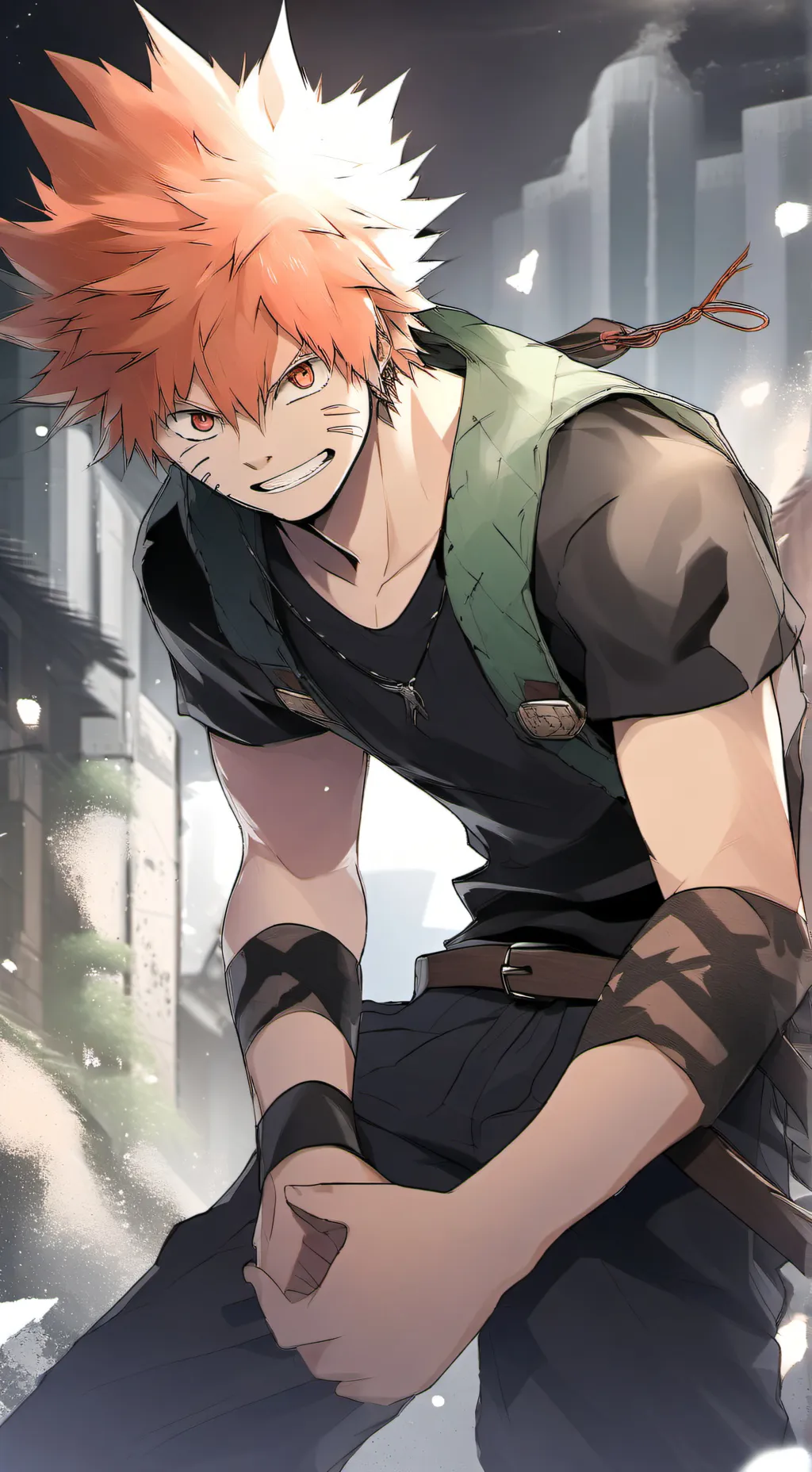 ai character: Bakusquad  background