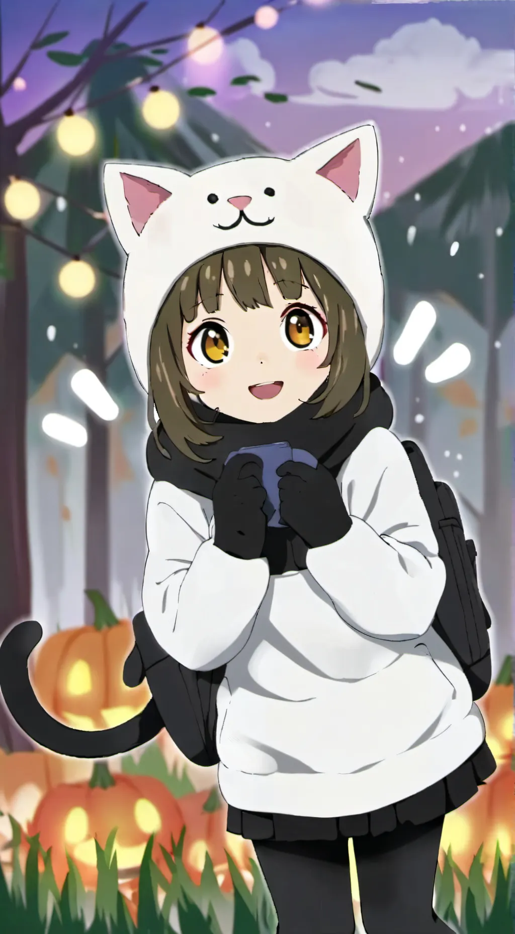 ai character: Kat background