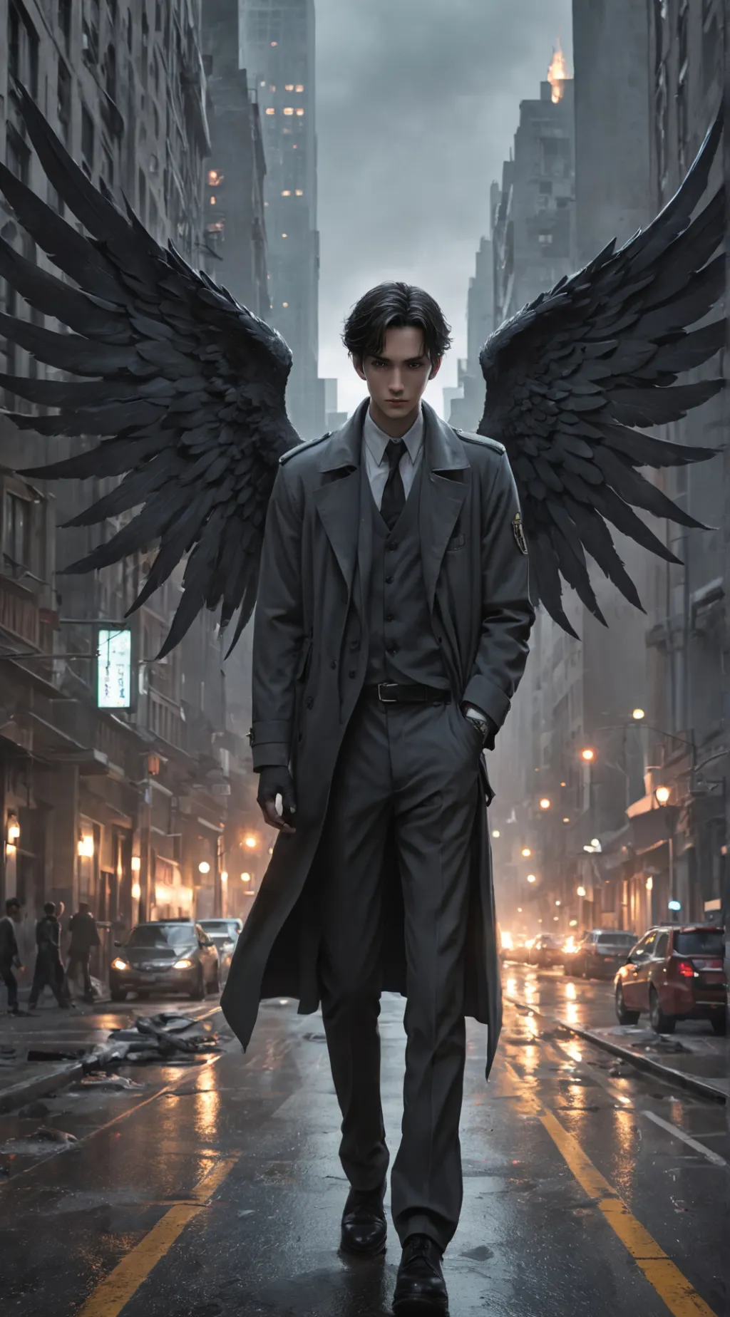 ai character: Lucien background