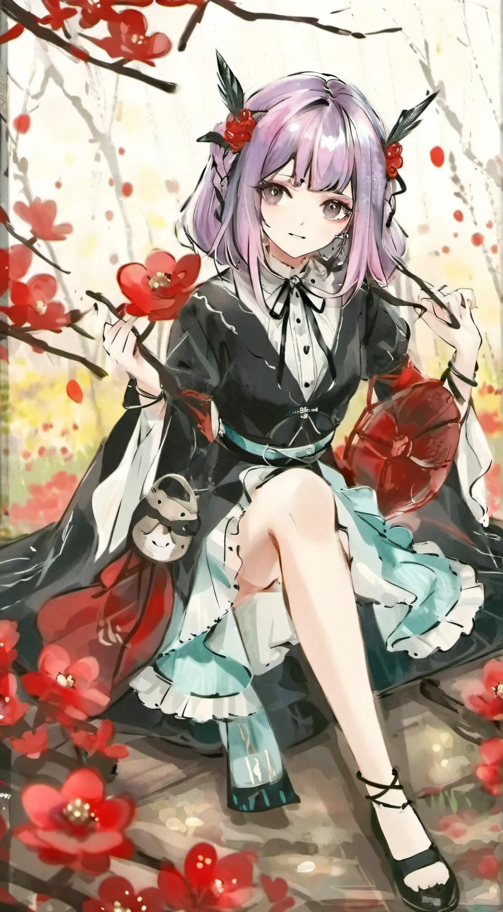 ai character: amy background