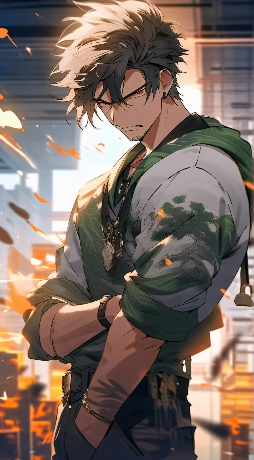 ai character: Brayden background