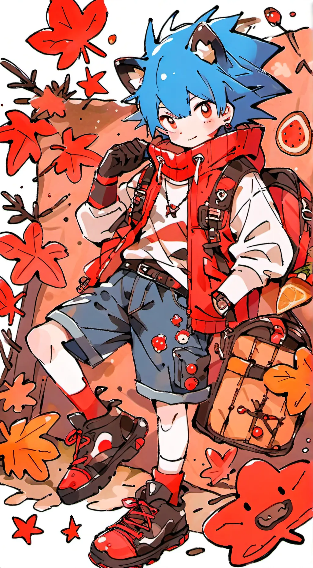 ai character: Sonic crew  background