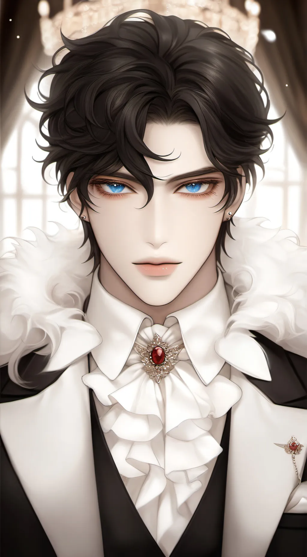 ai character: William Greko♤♡◇♧ background