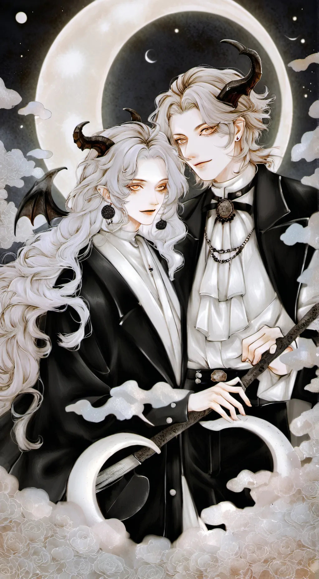 ai character: uppermoons background