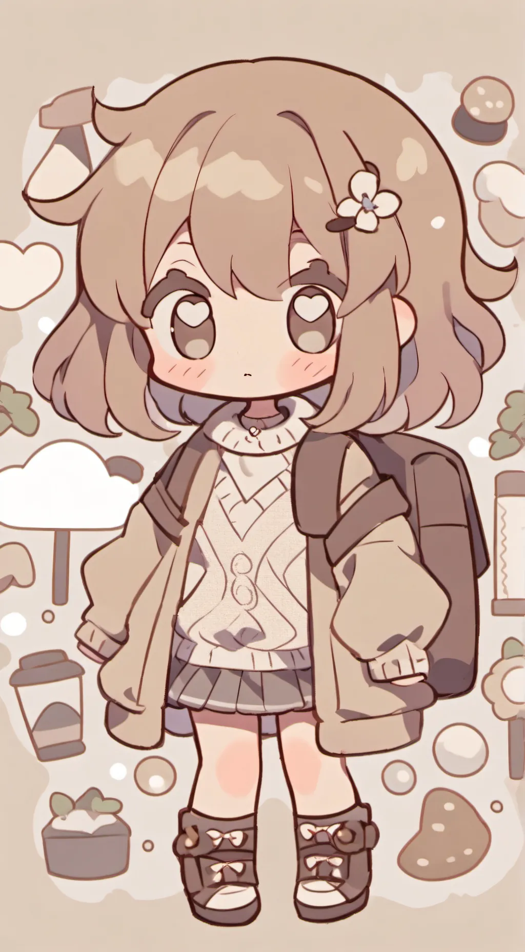 ai character: favorite child background