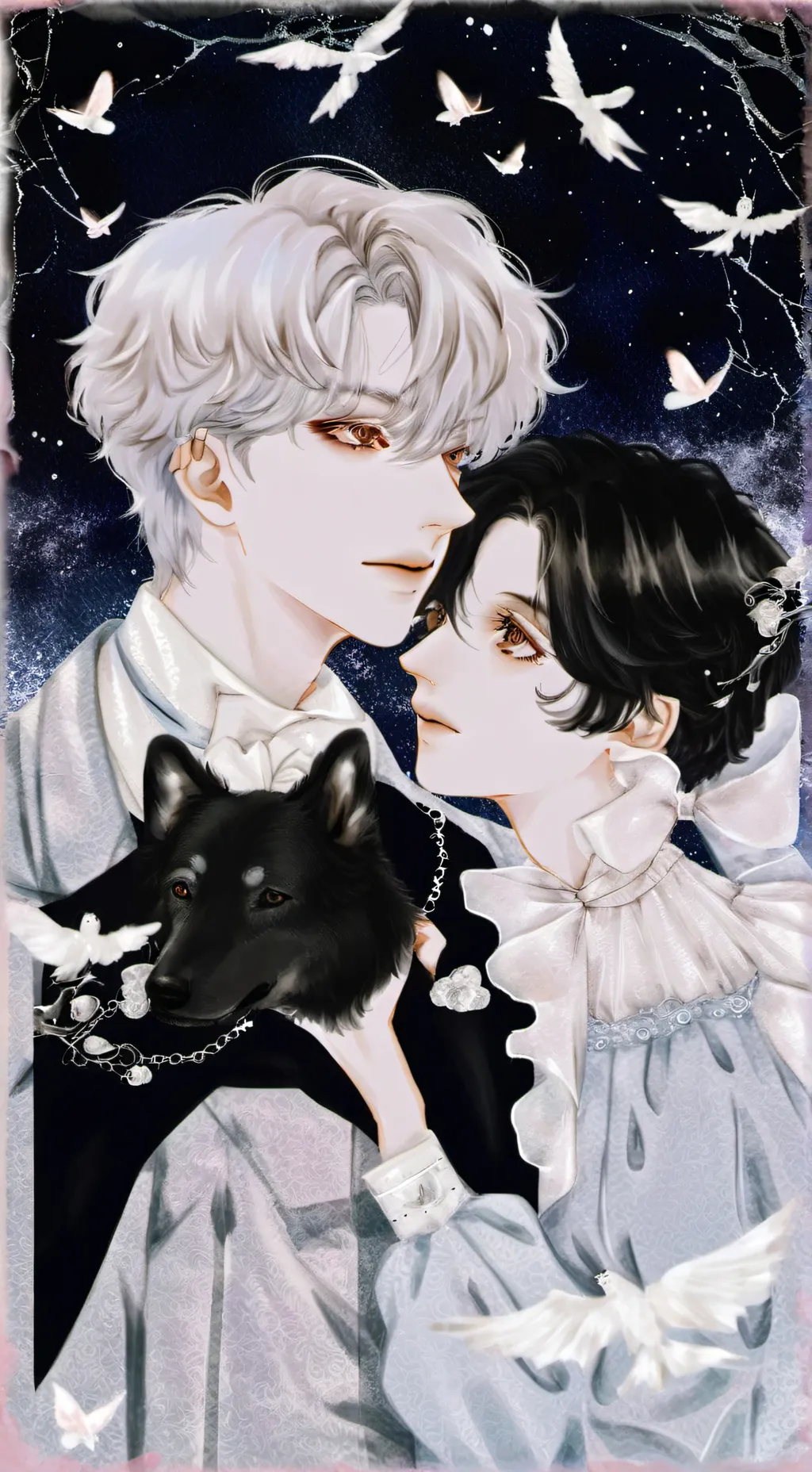 ai character: boy background