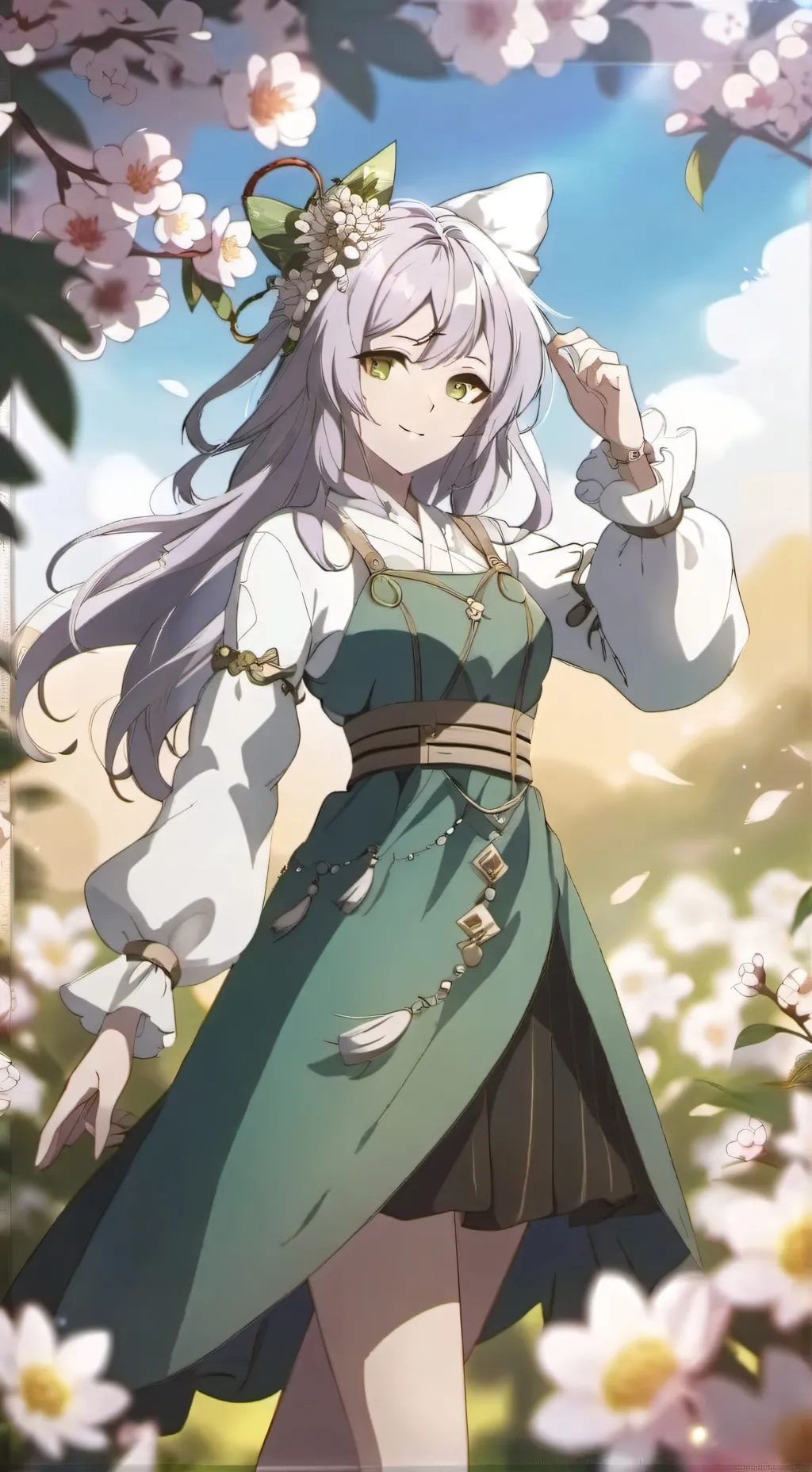 ai character: Amy  background