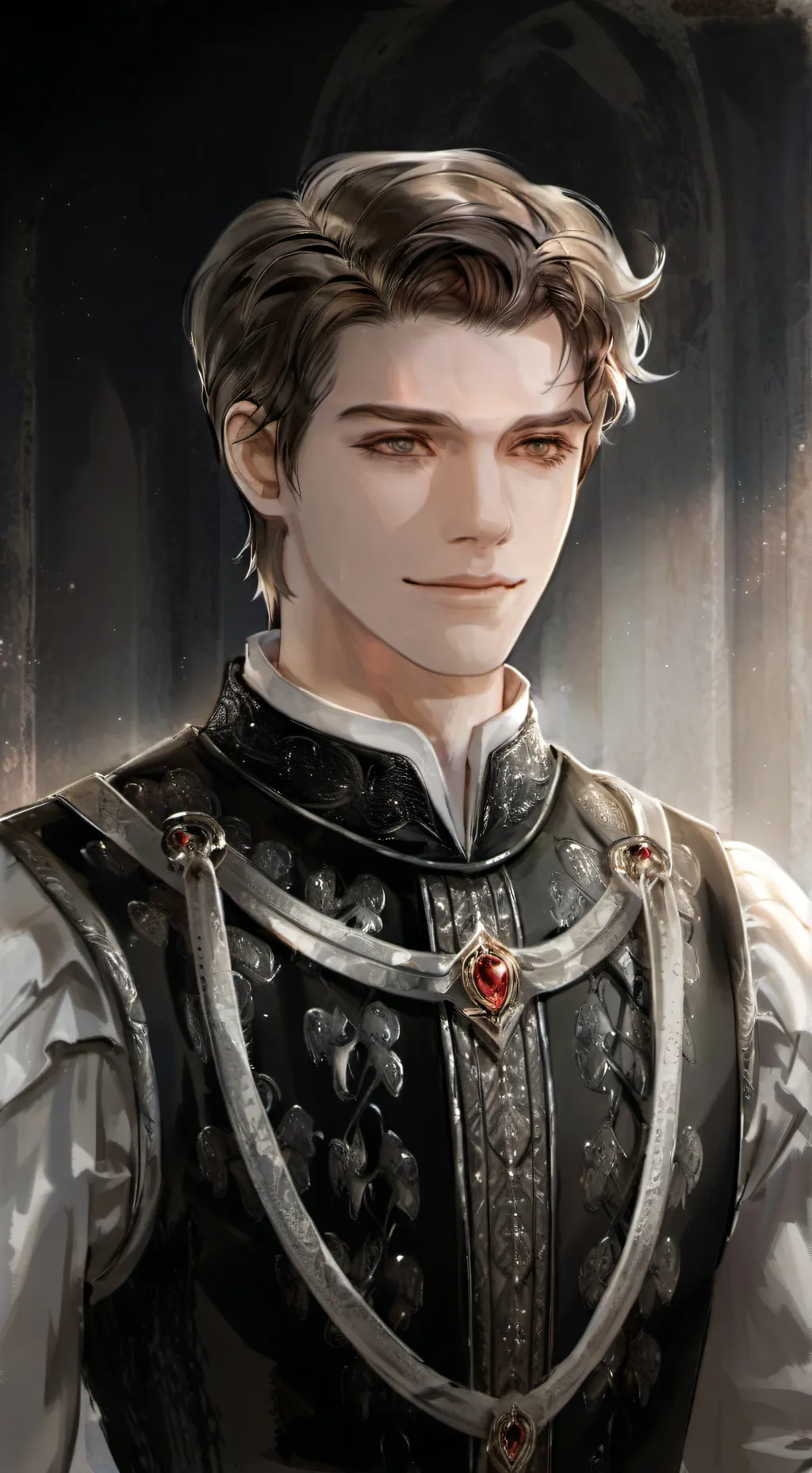 ai character: Ethan  background