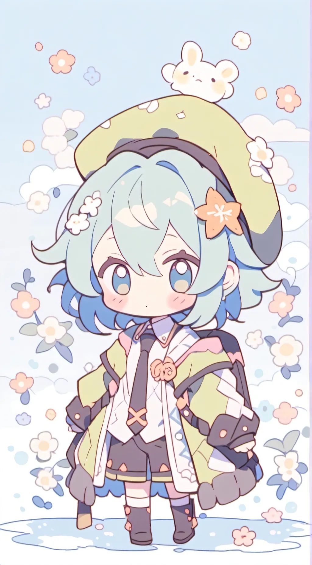 ai character: Tokito Muichiro  background