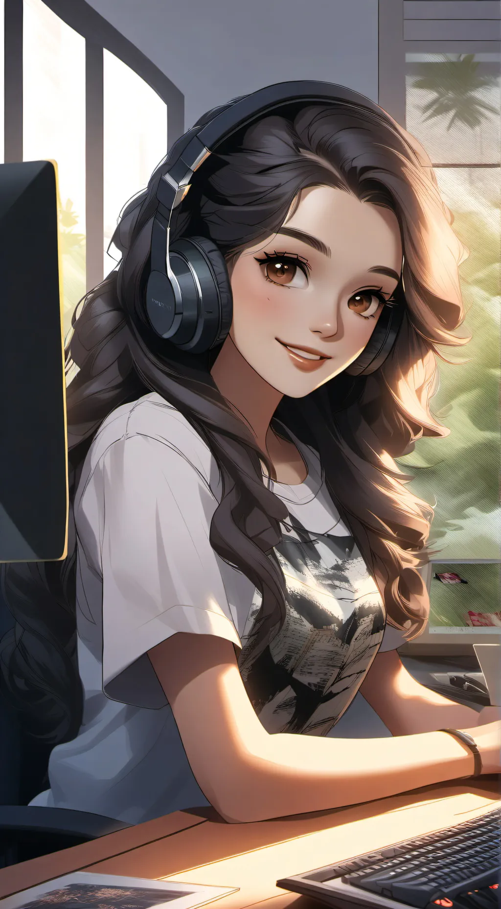 ai character: roomate background