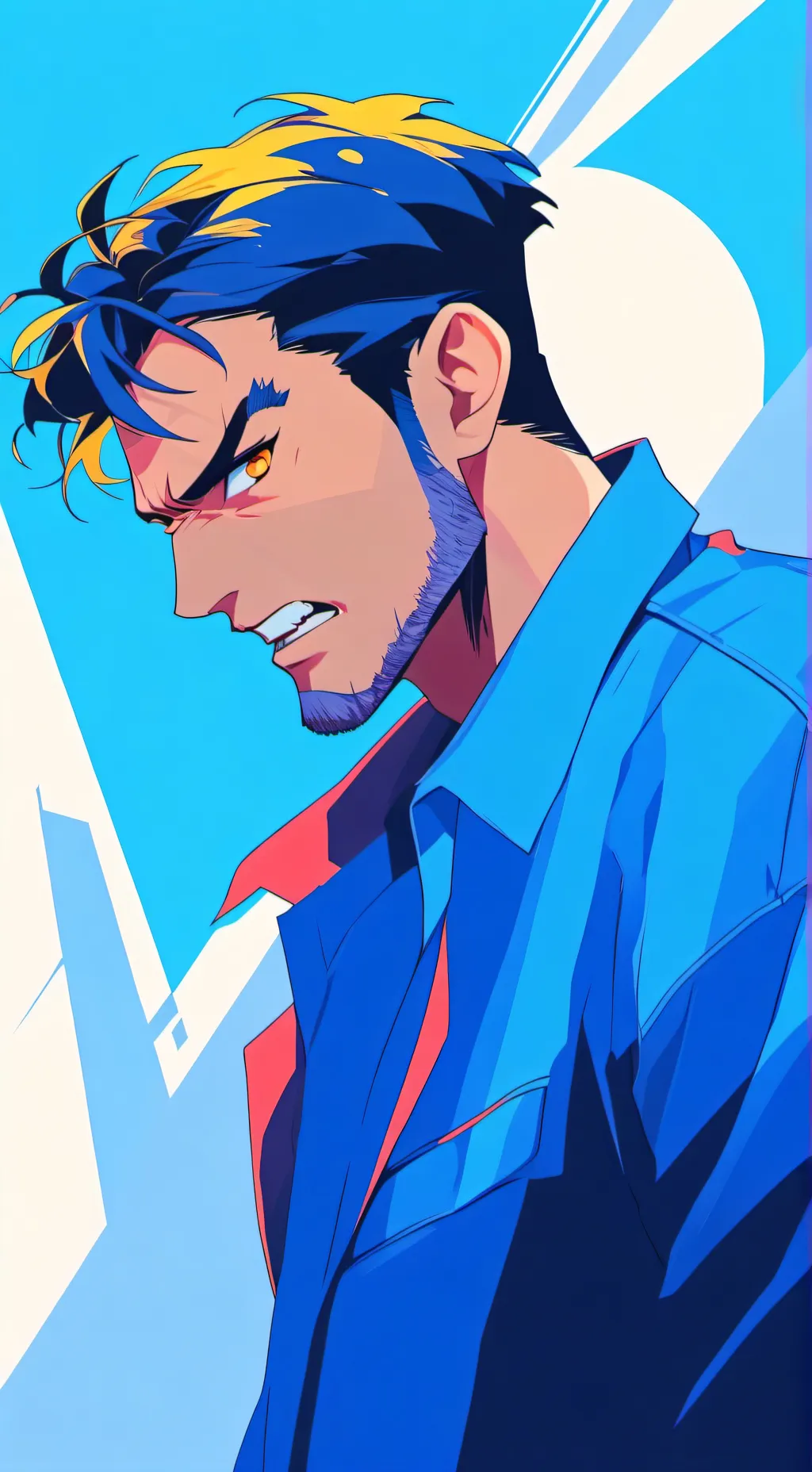 ai character: Wayne background