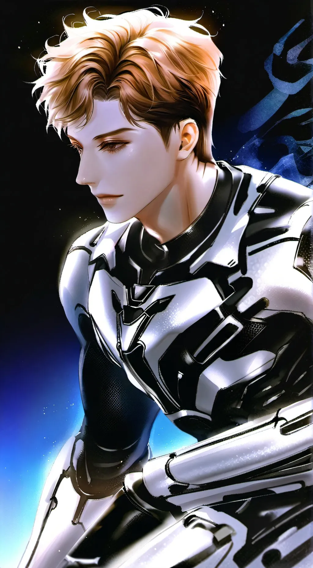 ai character: Dashing Newcomer background