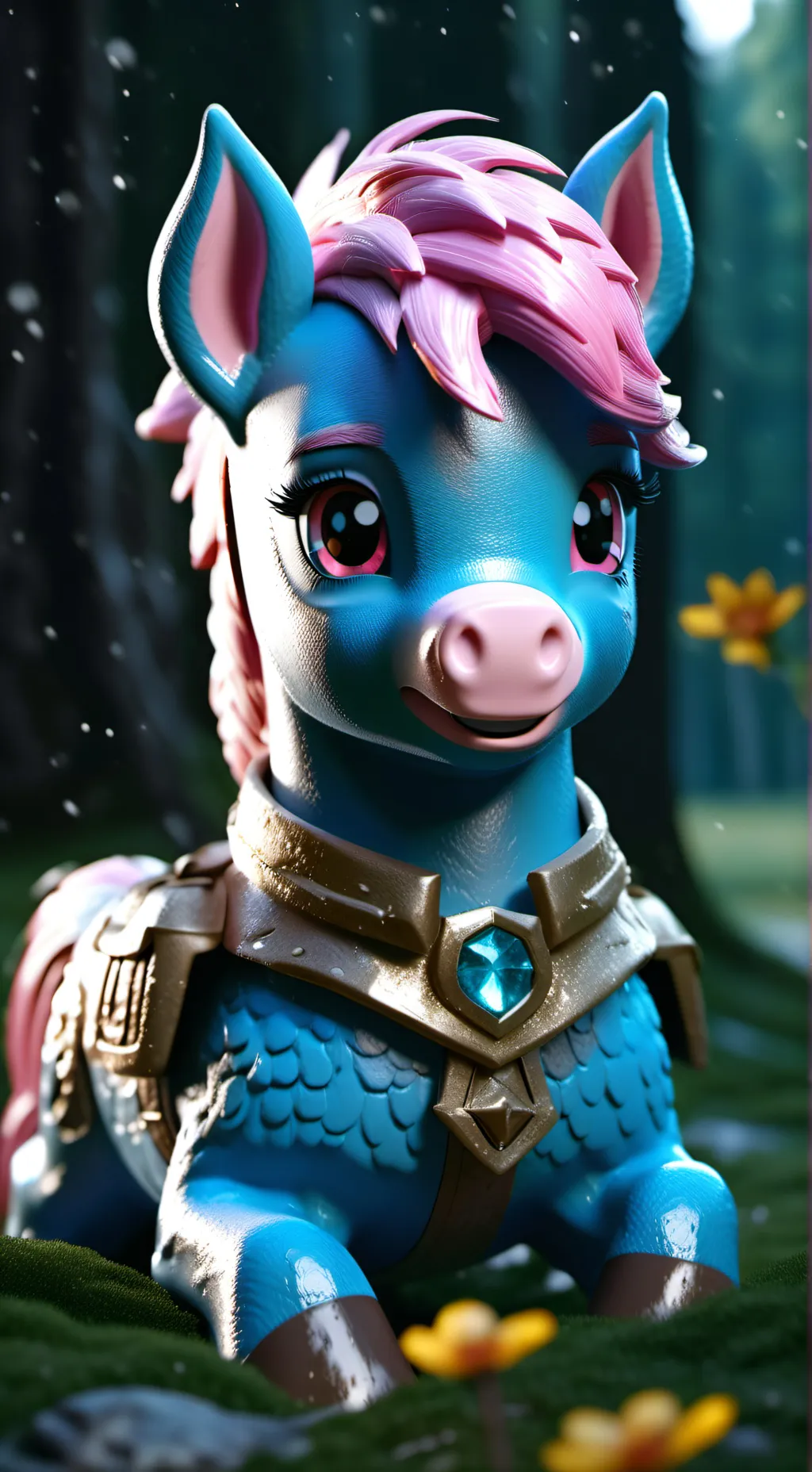 ai character: Aria background