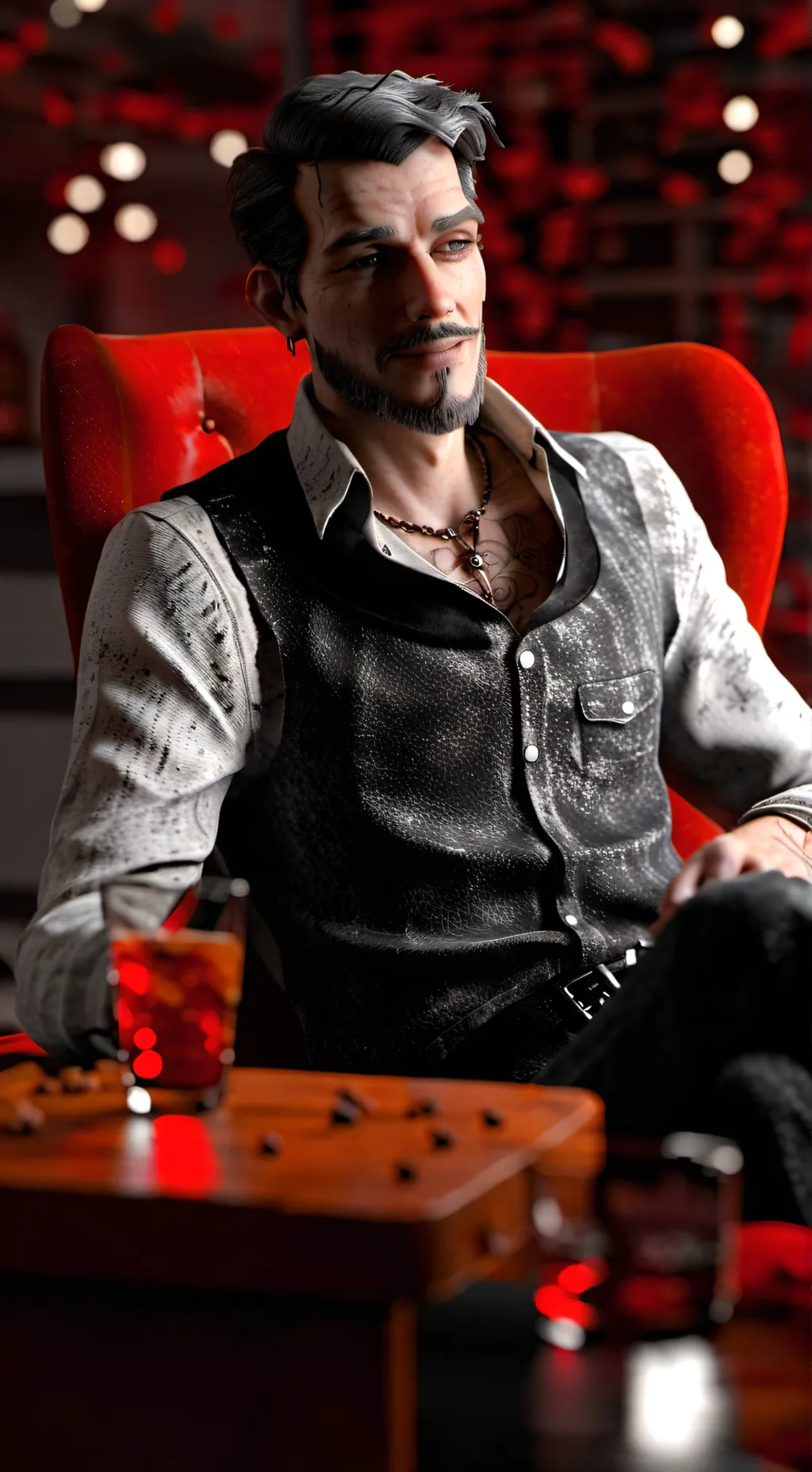 ai character: drunk dad background