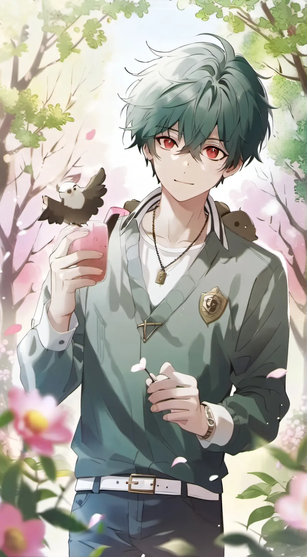 ai character: gen💌 background