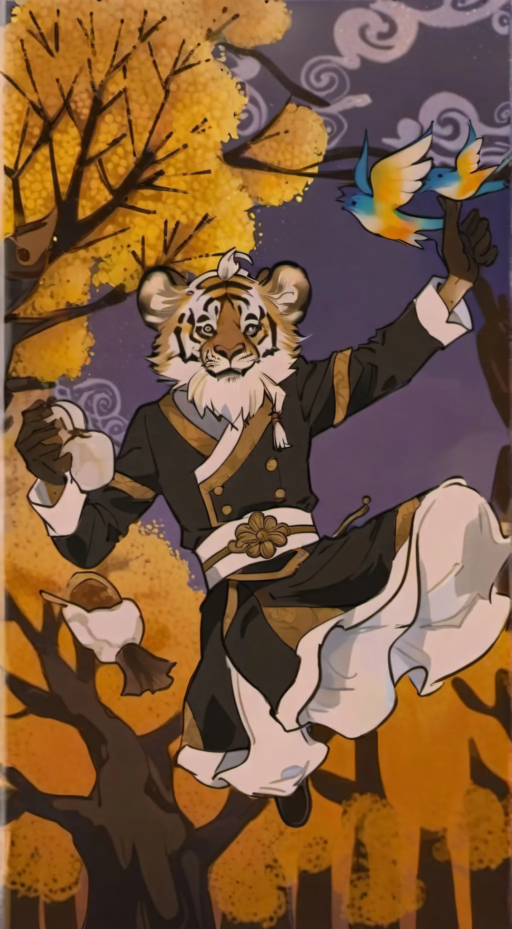 ai character: king background