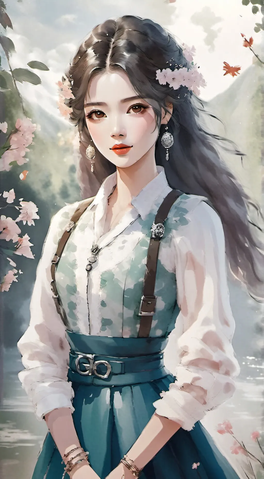 ai character: Lilly background