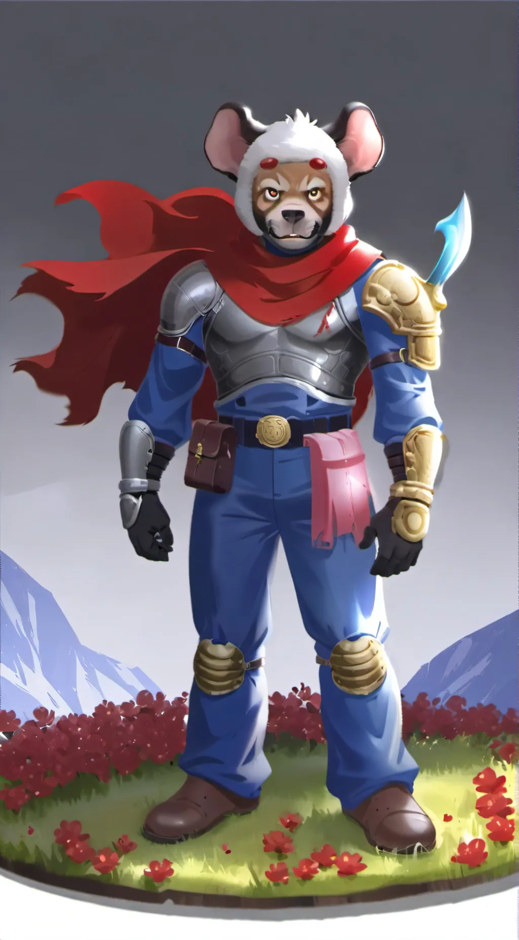 ai character: grow a garden XD background