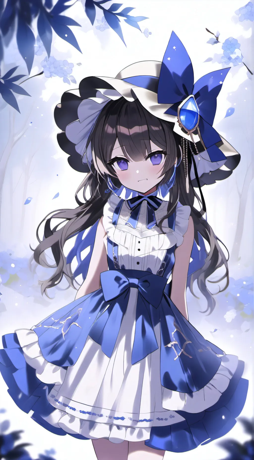 ai character: LOV sleepover background