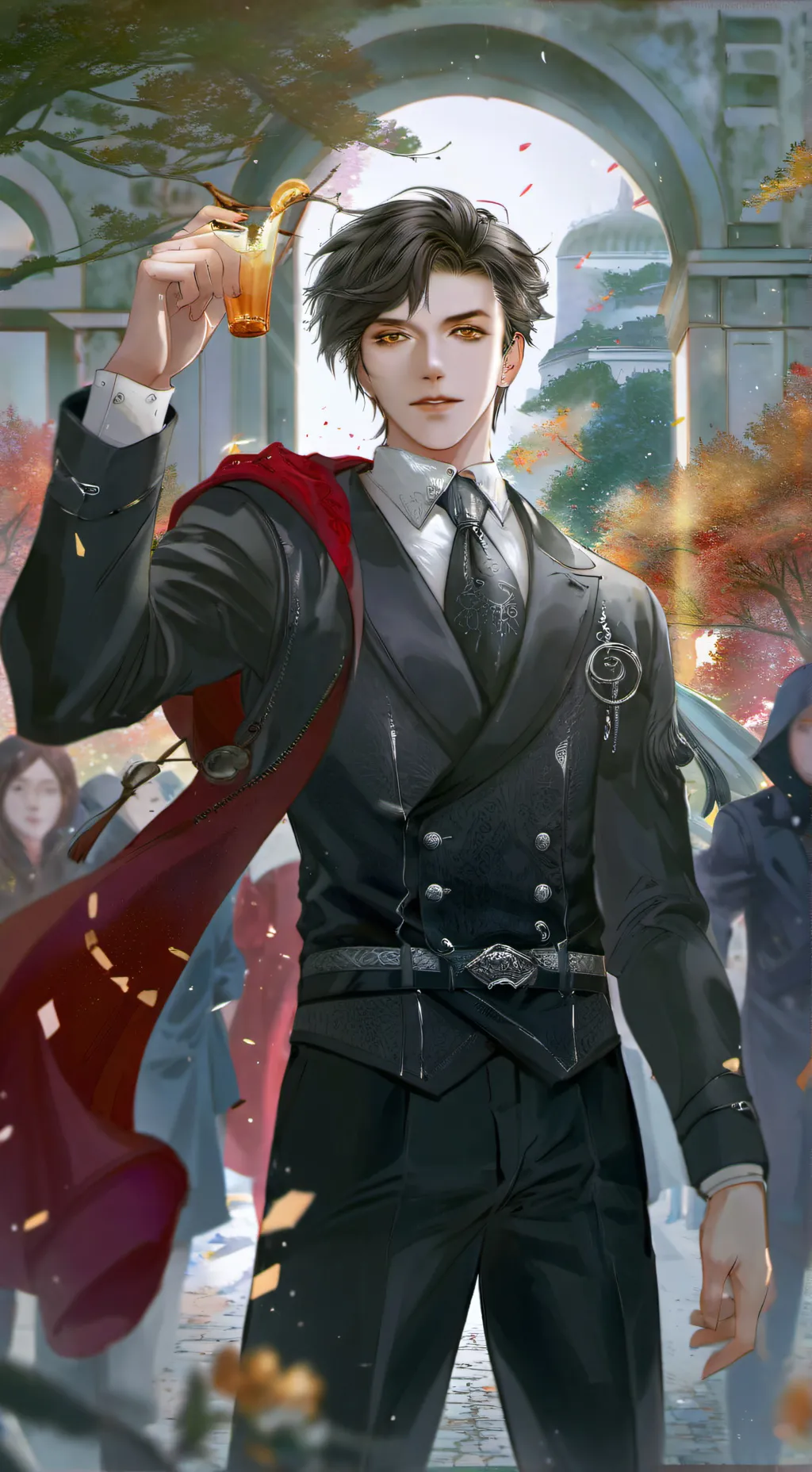 ai character: Carter background