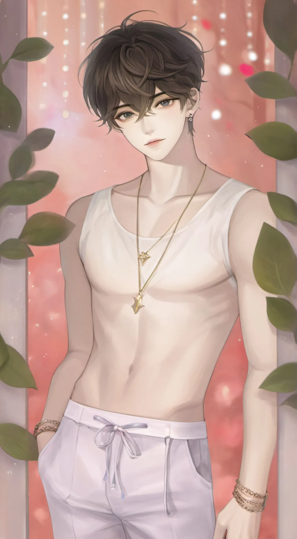 ai character: boy background