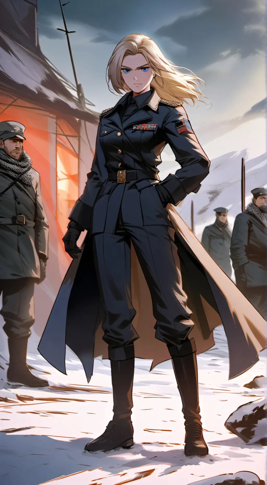 ai character: Tania  background