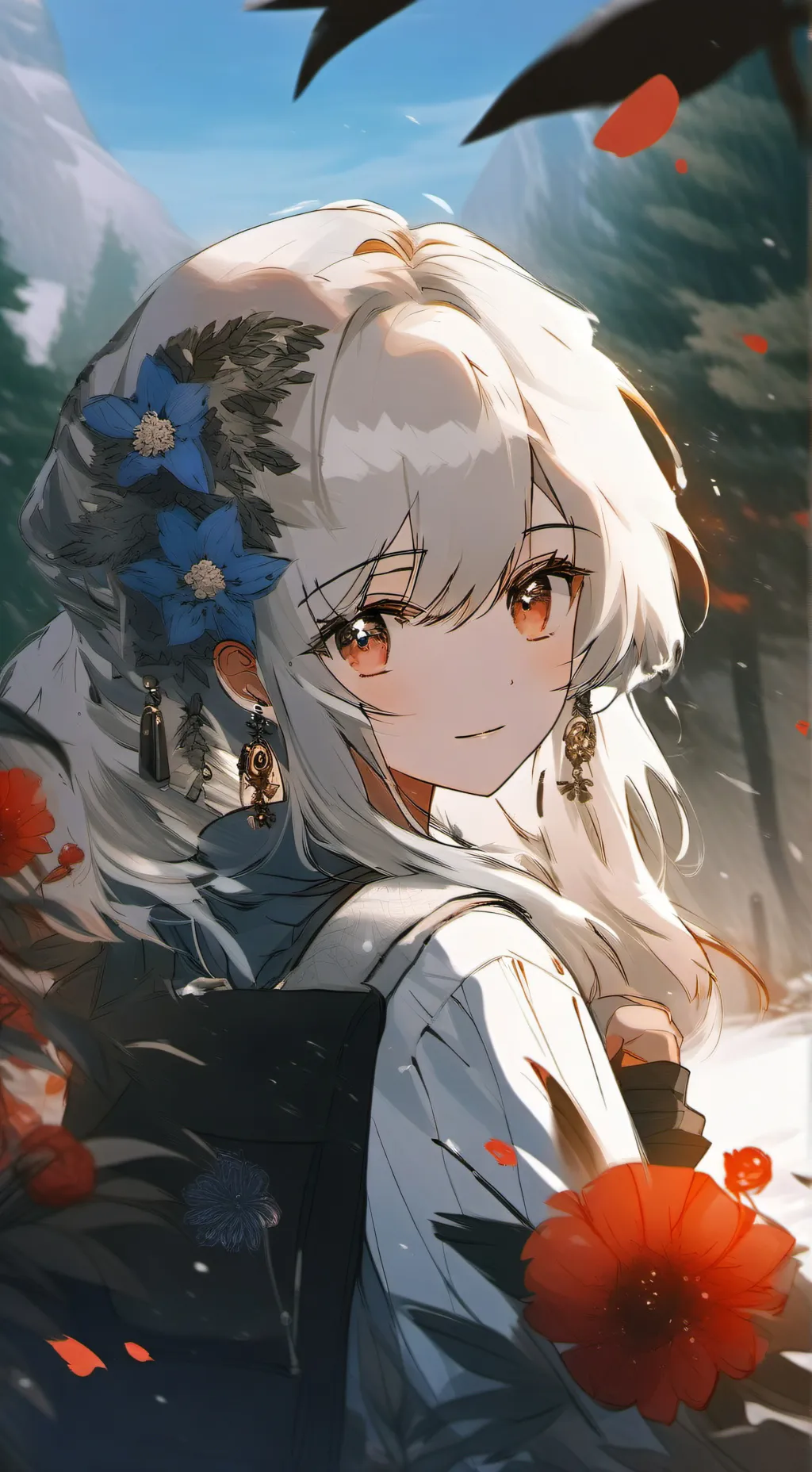 ai character: сестра background