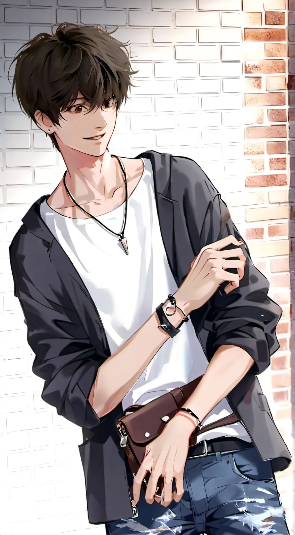 ai character: Jacob  background