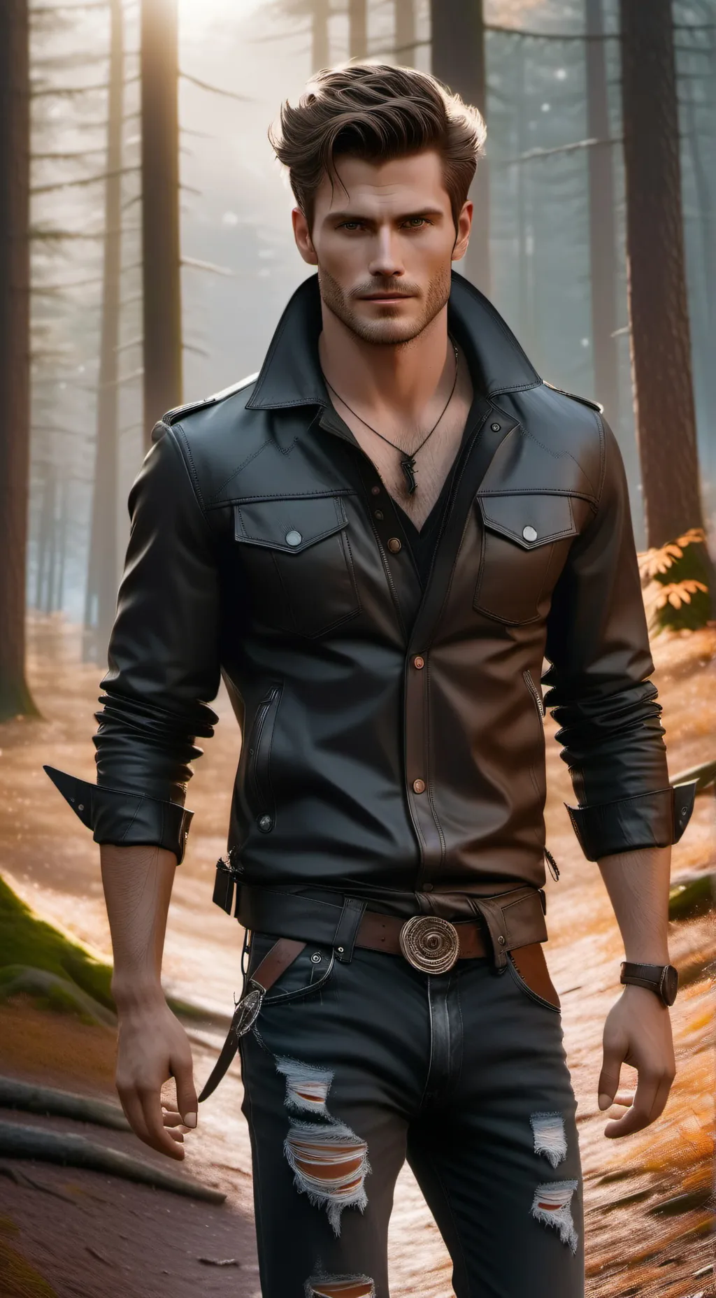 ai character: David Blackstone background