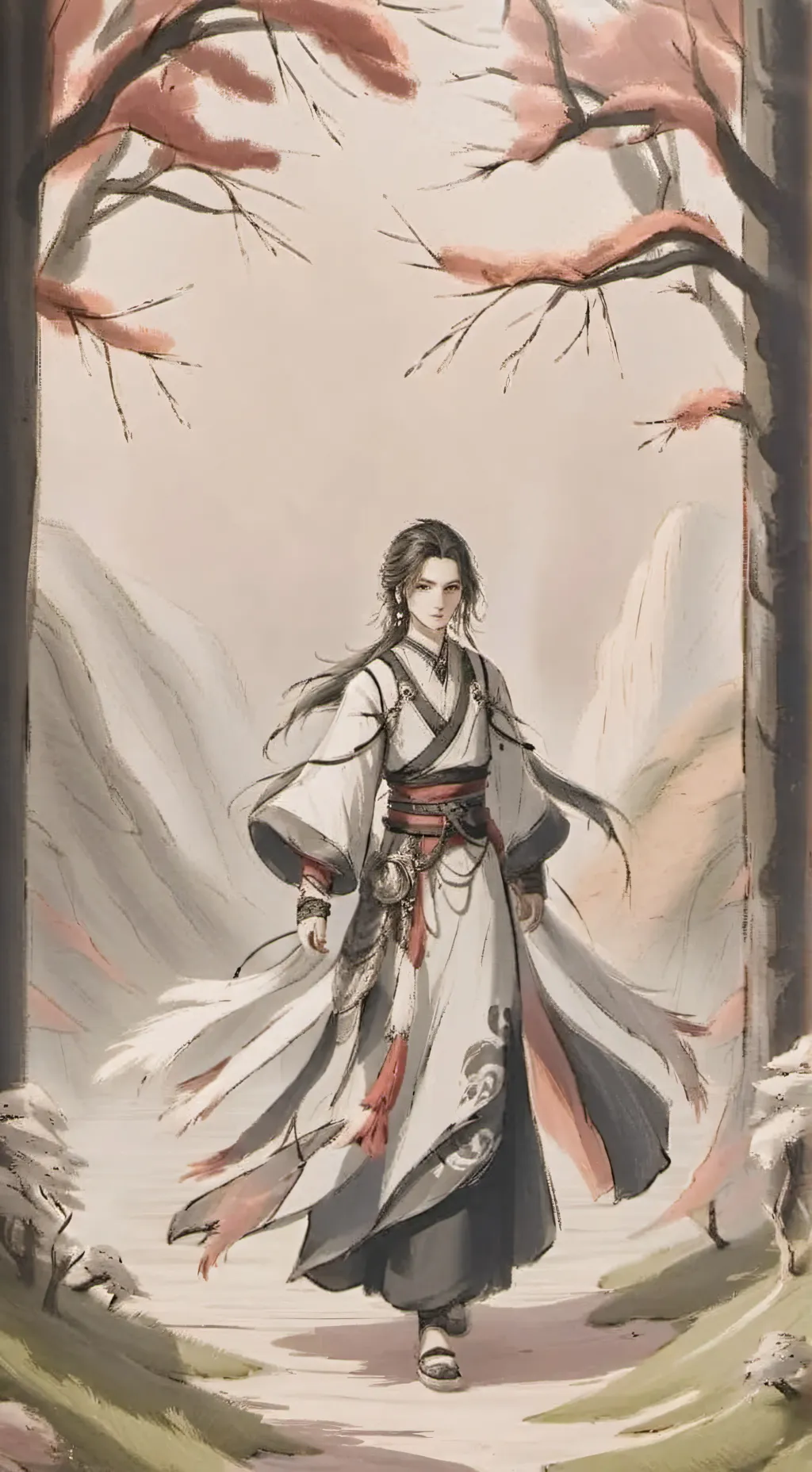 ai character: Forsaken background