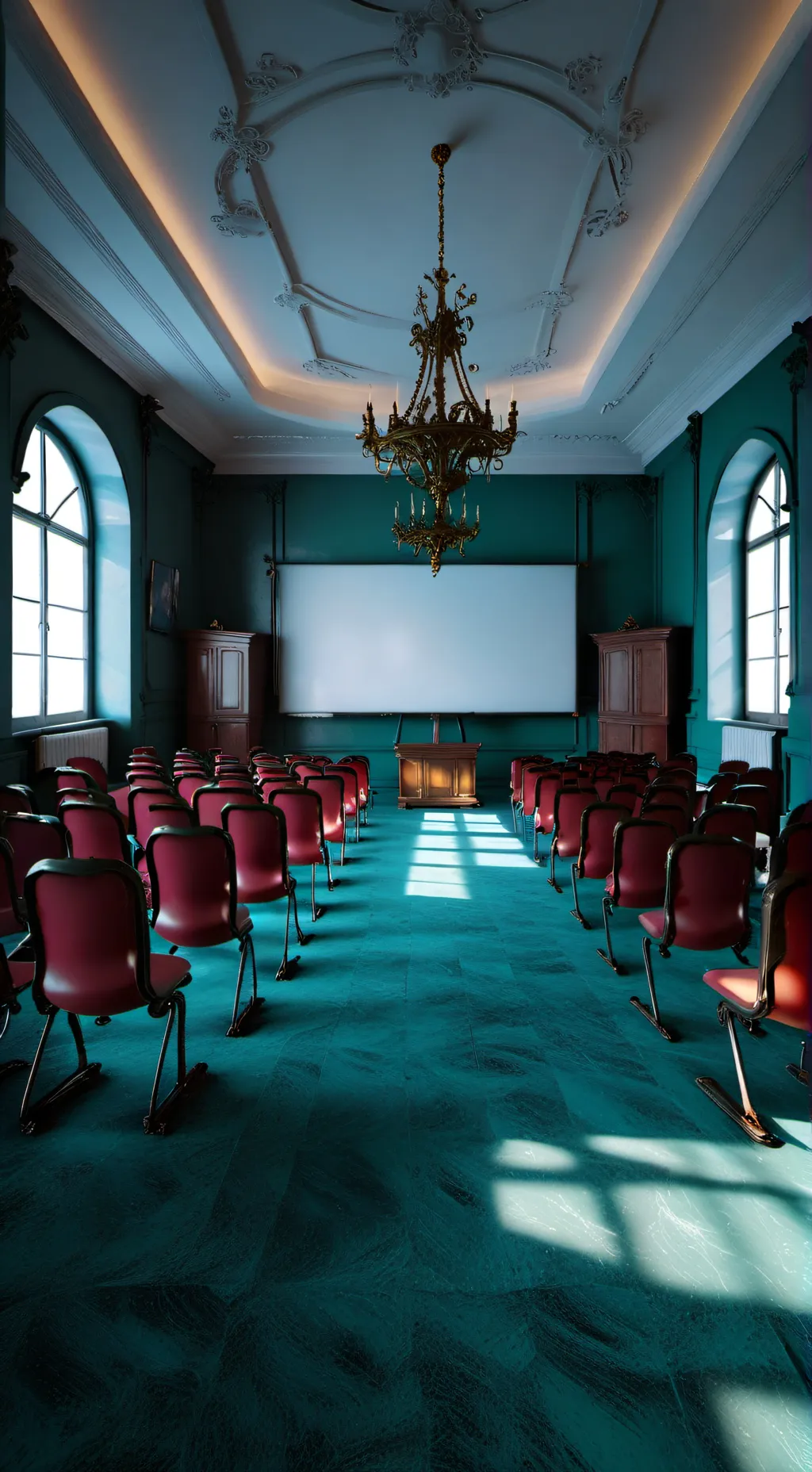 ai character: escola assombra background