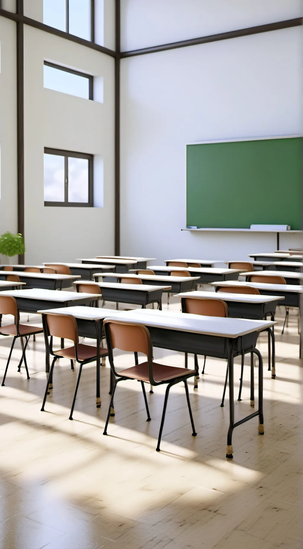 ai character: escola background