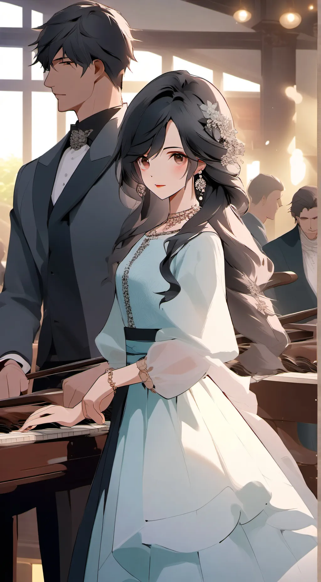 ai character: AIZAWA WIFE!!!⚠️⚠️ background