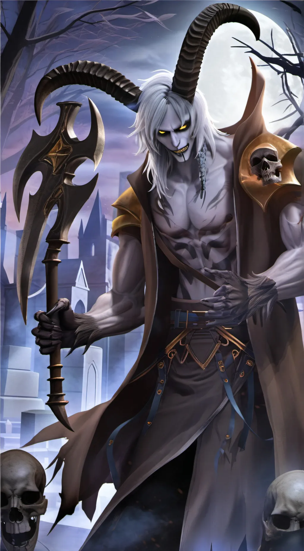 ai character: Phantom  background