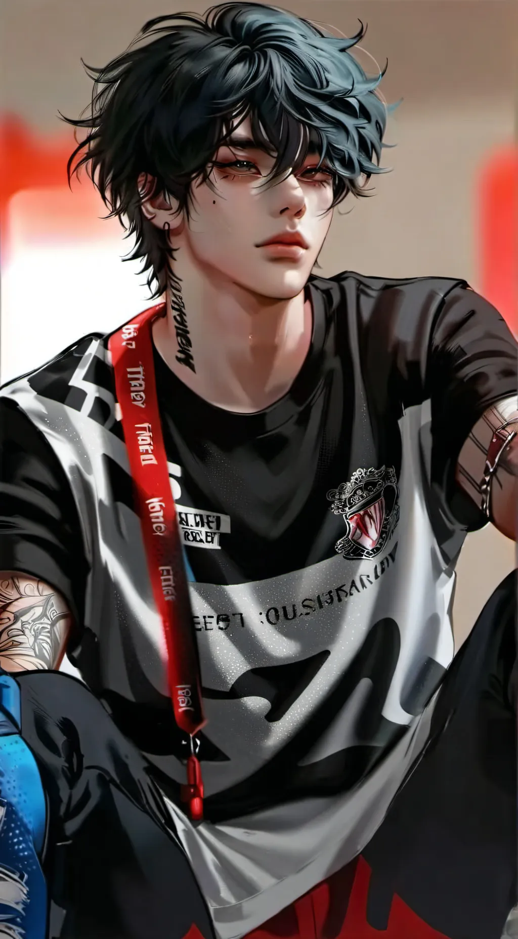 ai character: Leo background