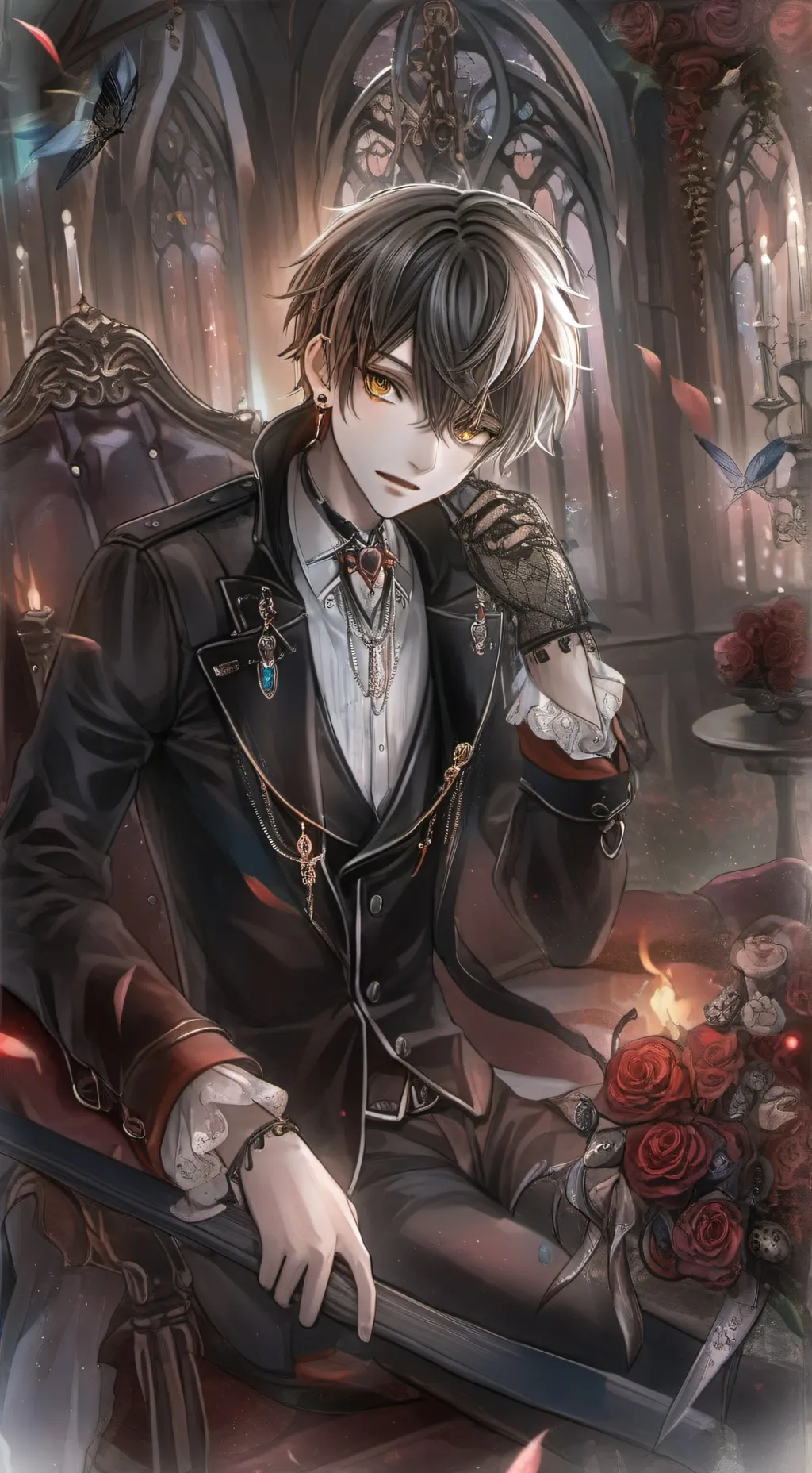 ai character: Ruki🗨️🏳️‍🌈 background