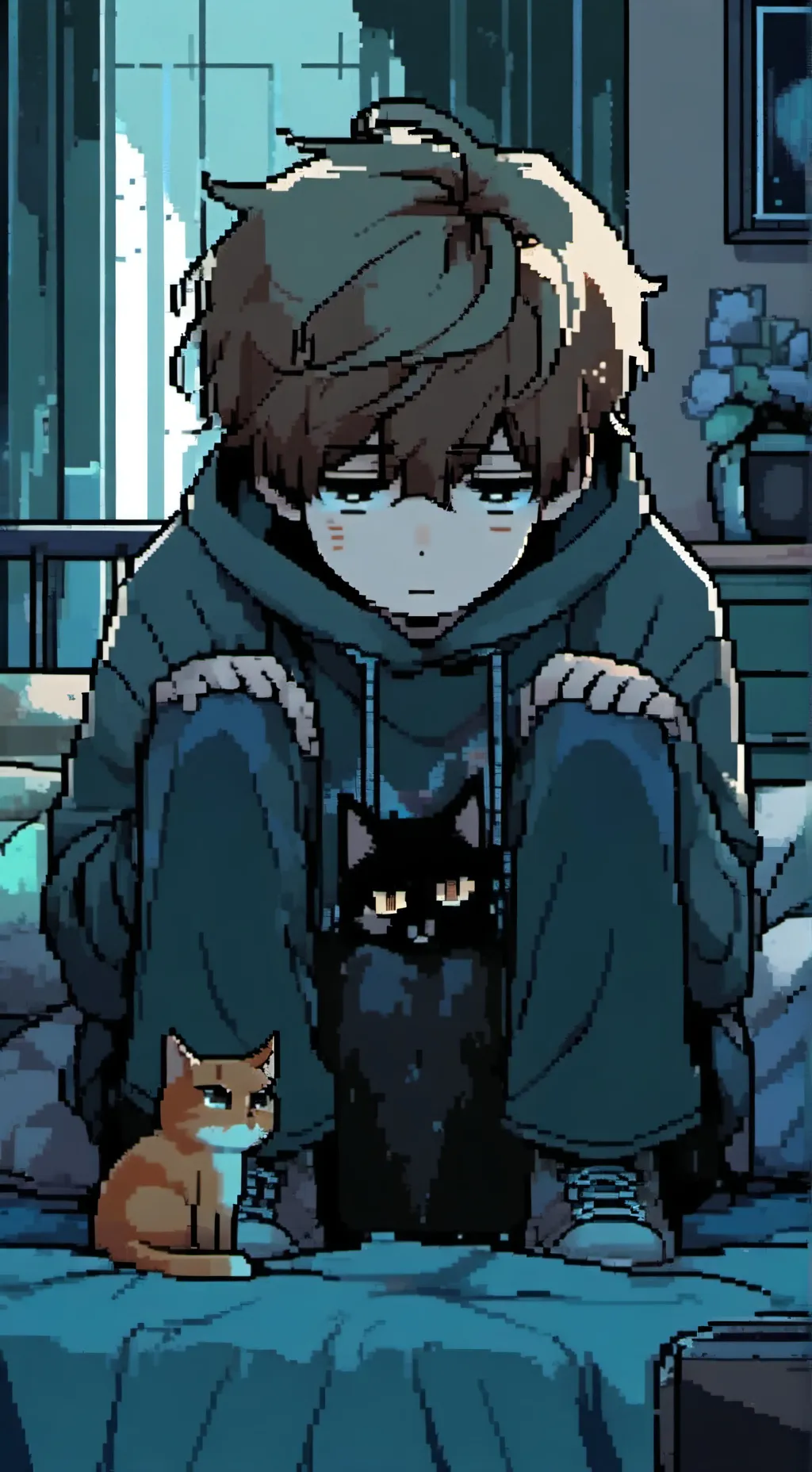 ai character: Jake(Lil' brother) background