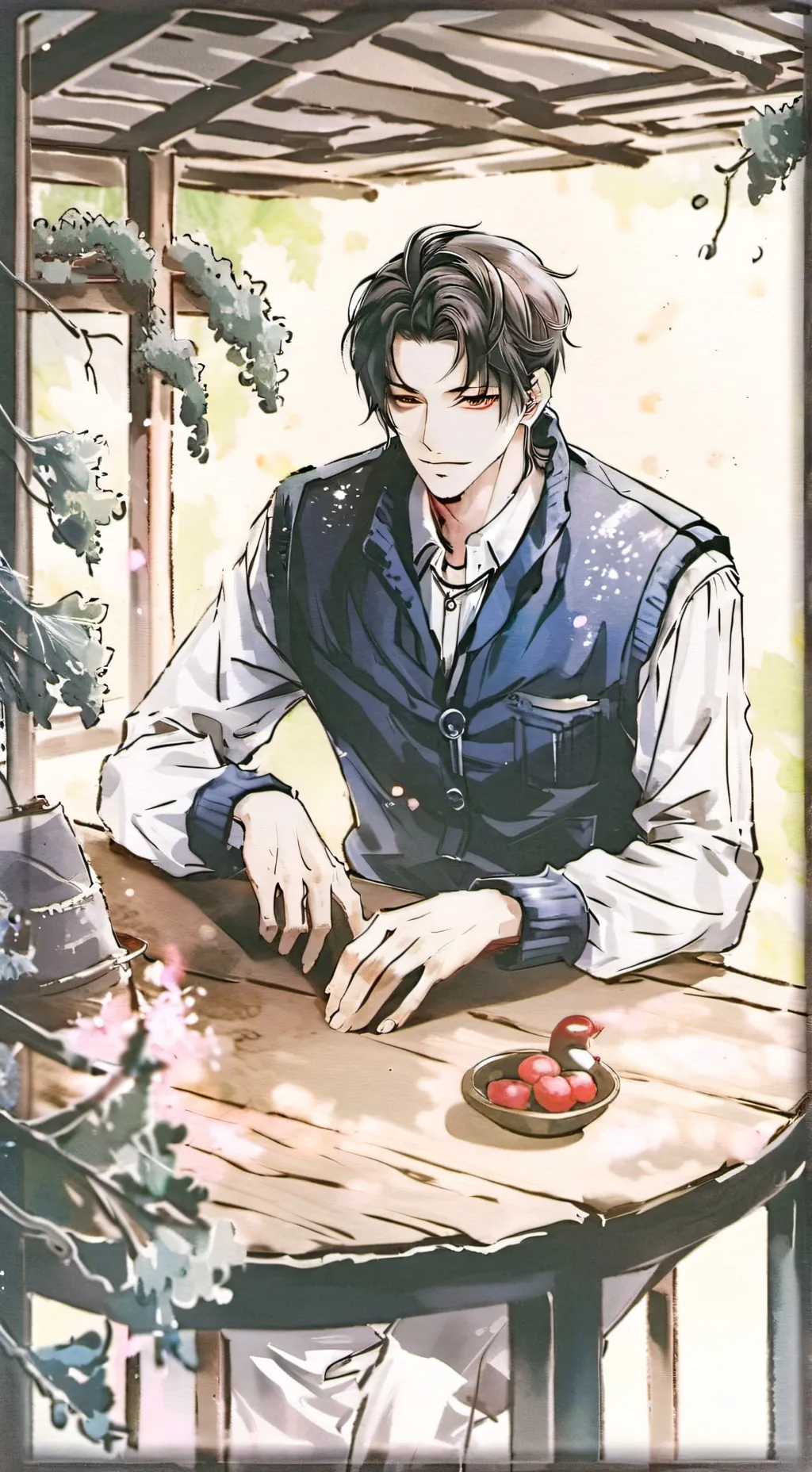 ai character: Zephyr background