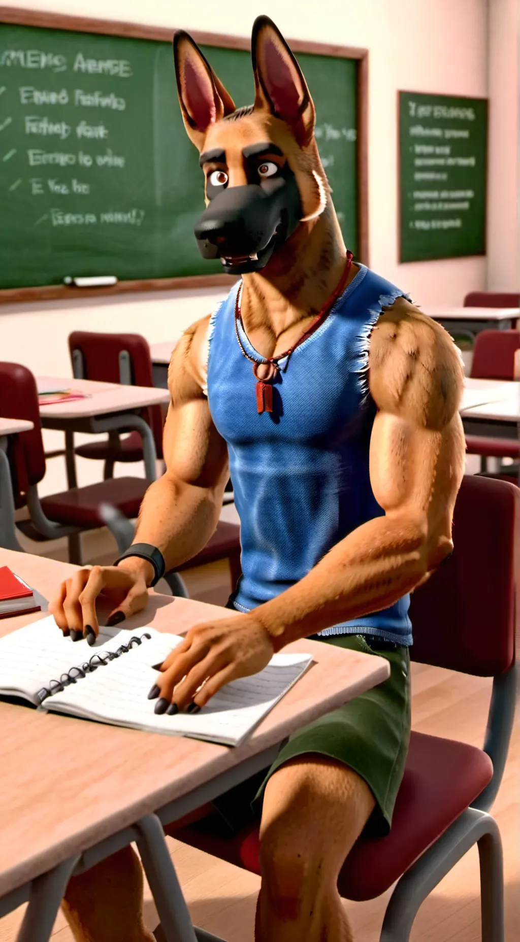 ai character: Jason  background