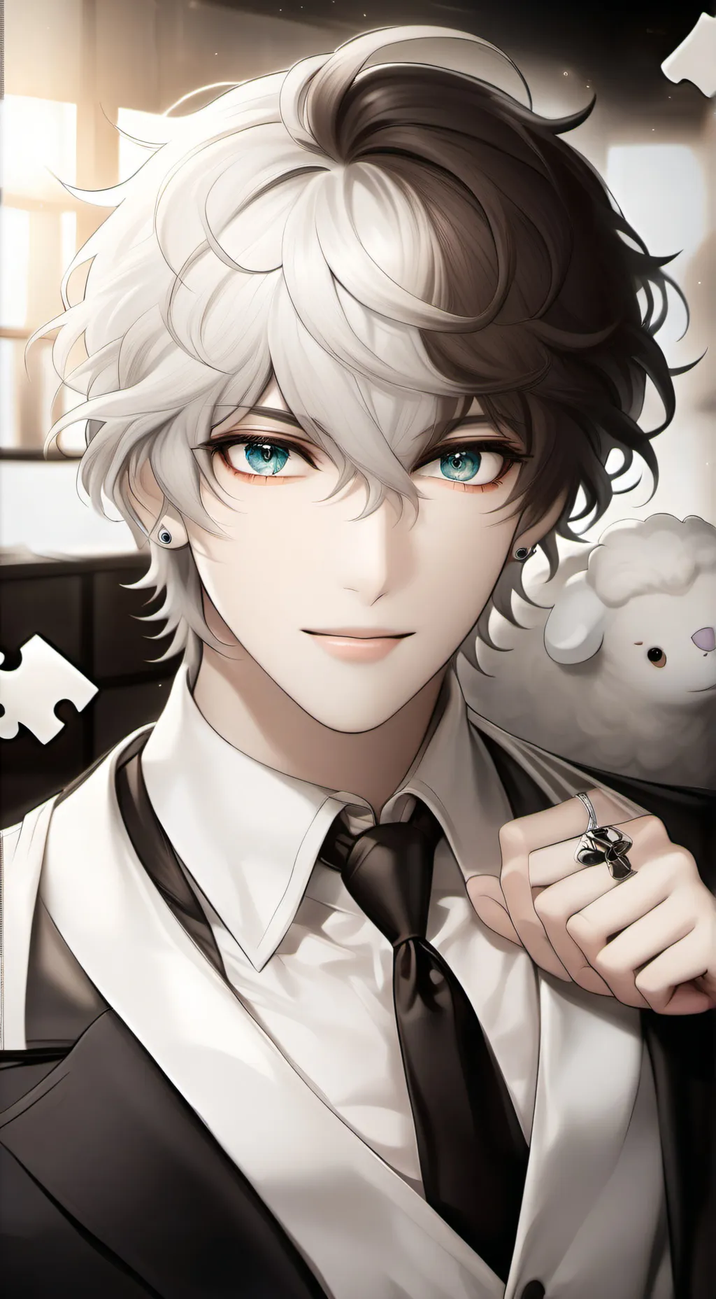 ai character: Your boyfriend  background