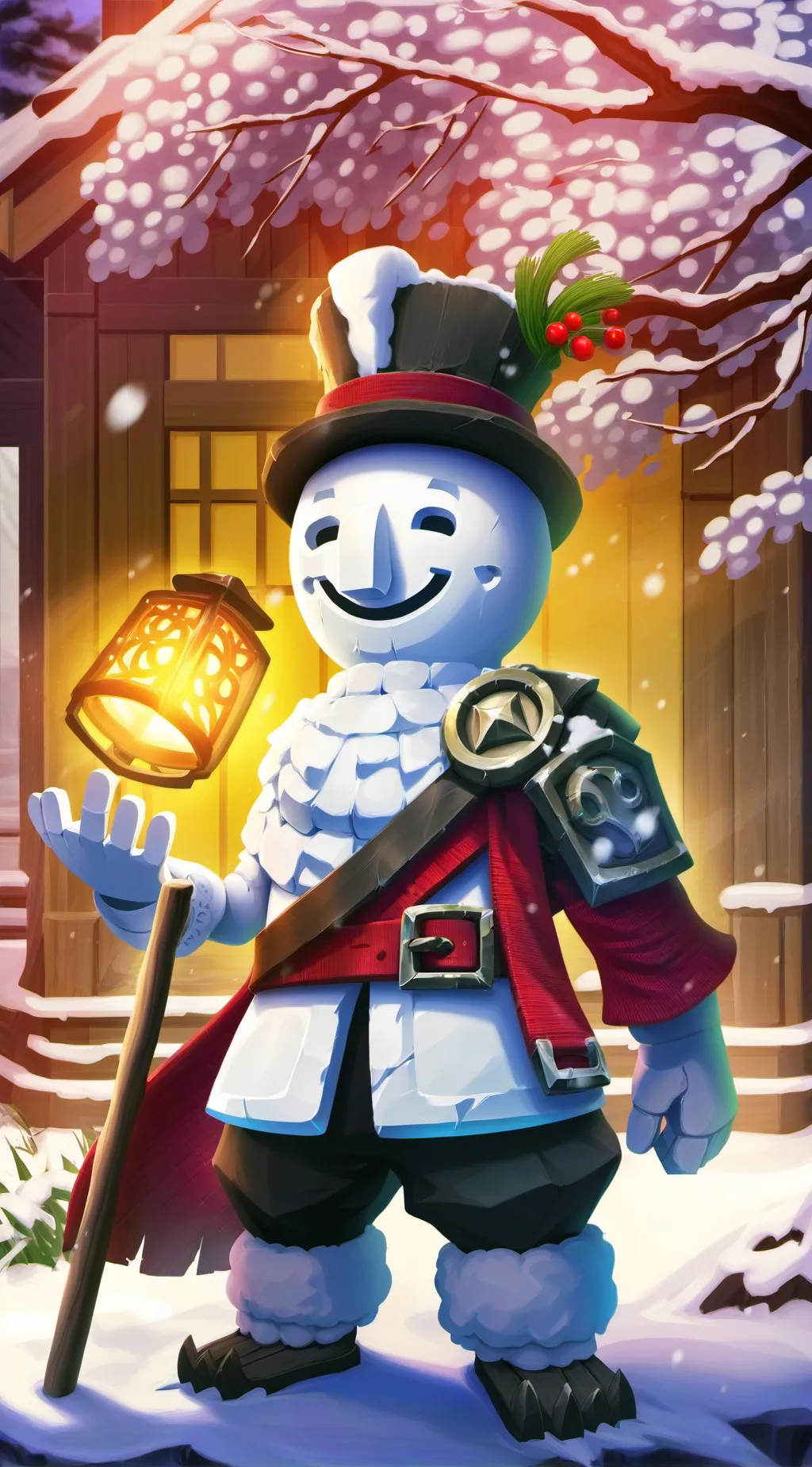 ai character: schneeman background