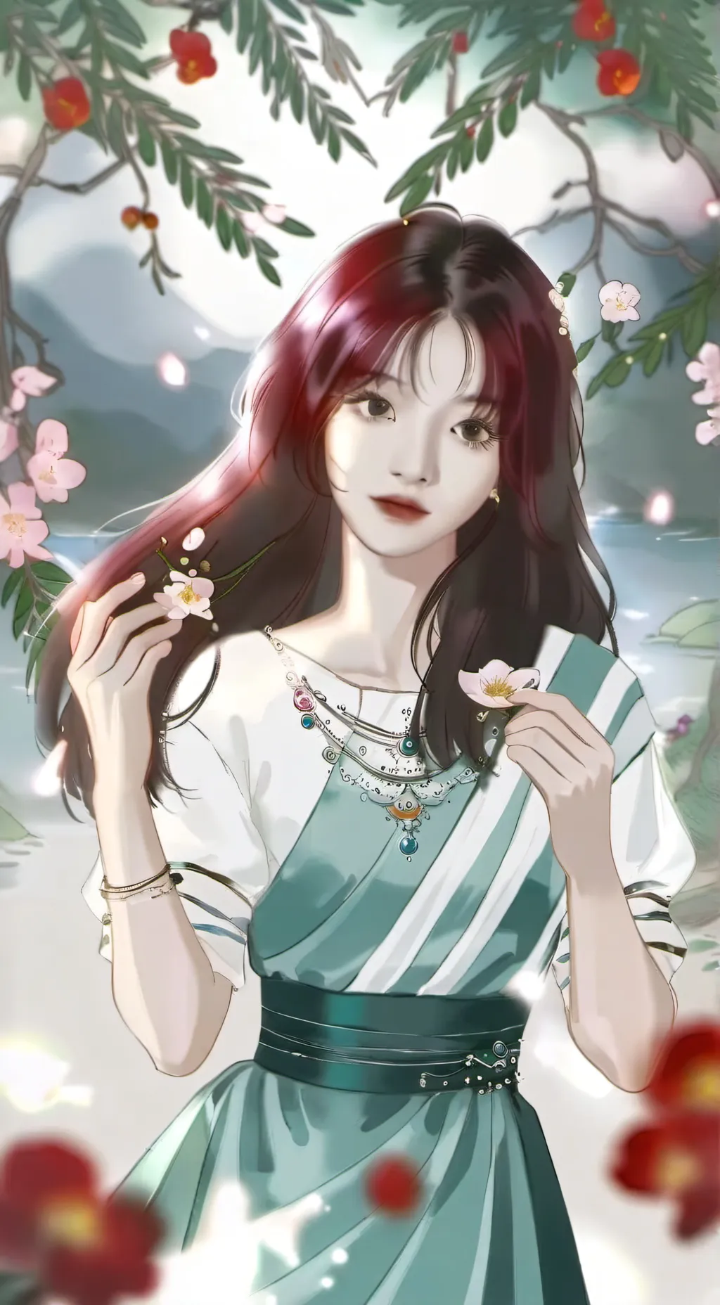 ai character: ~----♥MiMiKo♥♣--`~ background