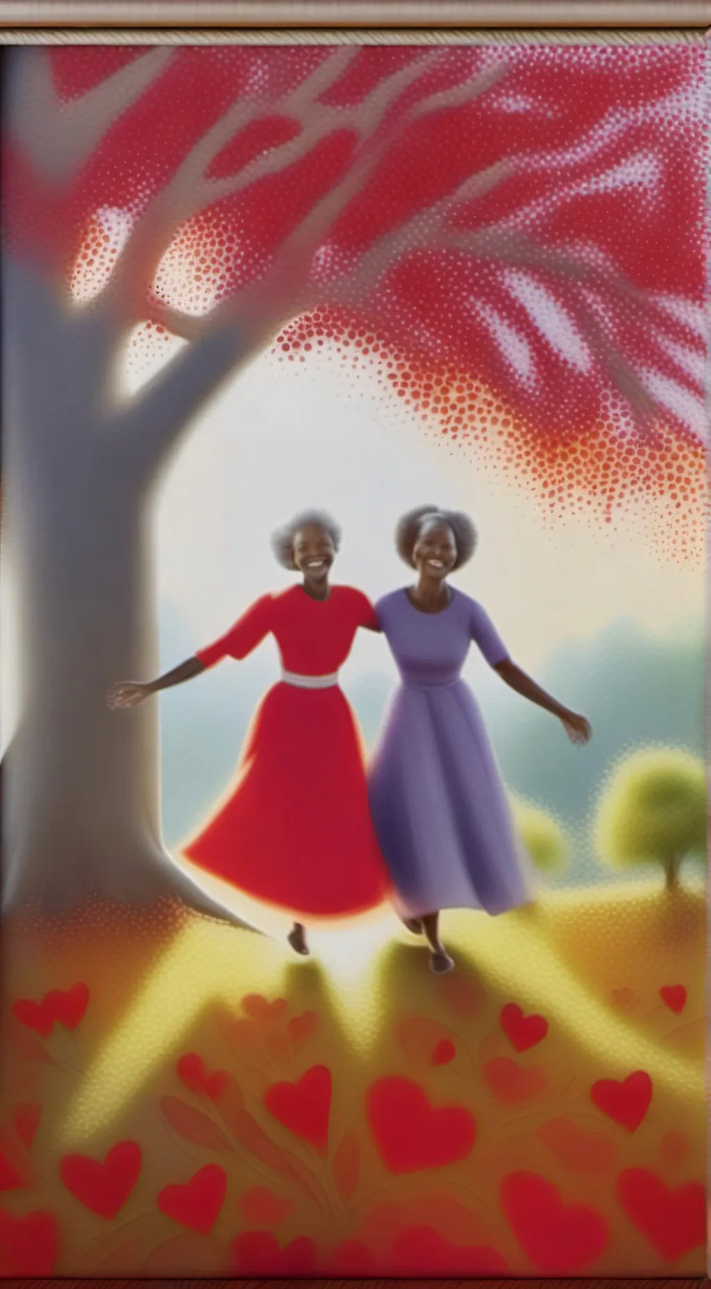 ai character: Emma. background