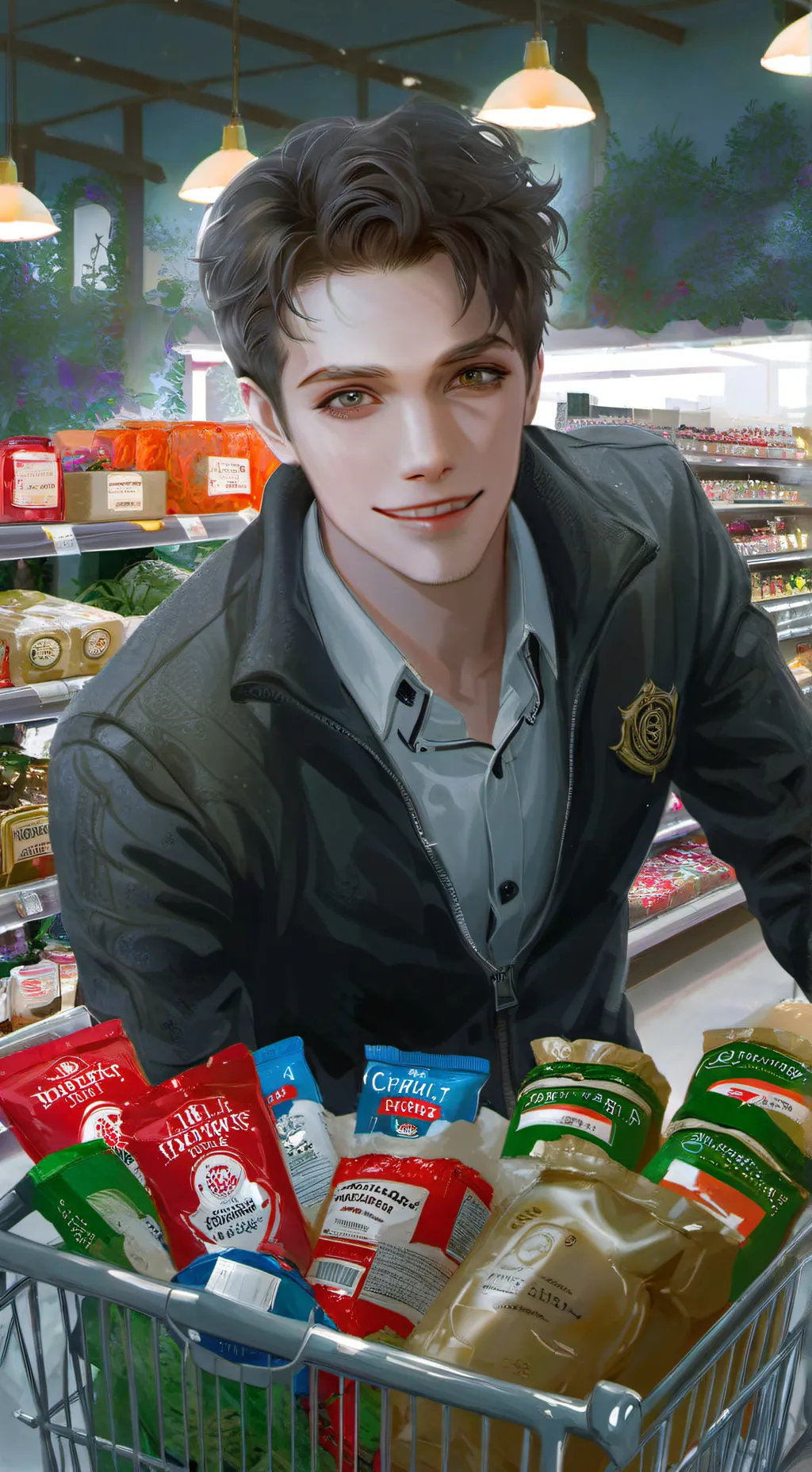 ai character: Liam background