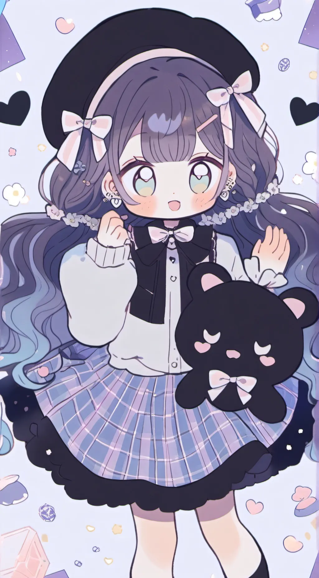 ai character: bebe abandona  background