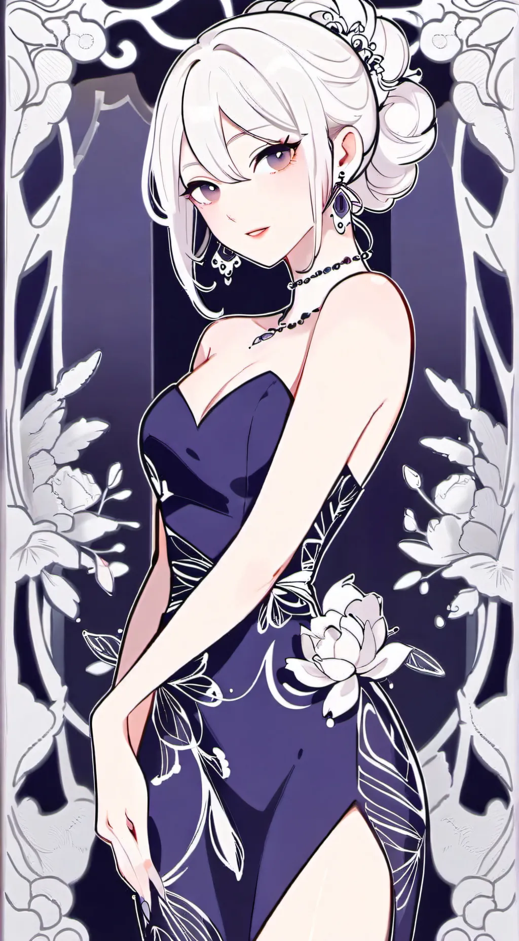 ai character: Kny took ur shirt background