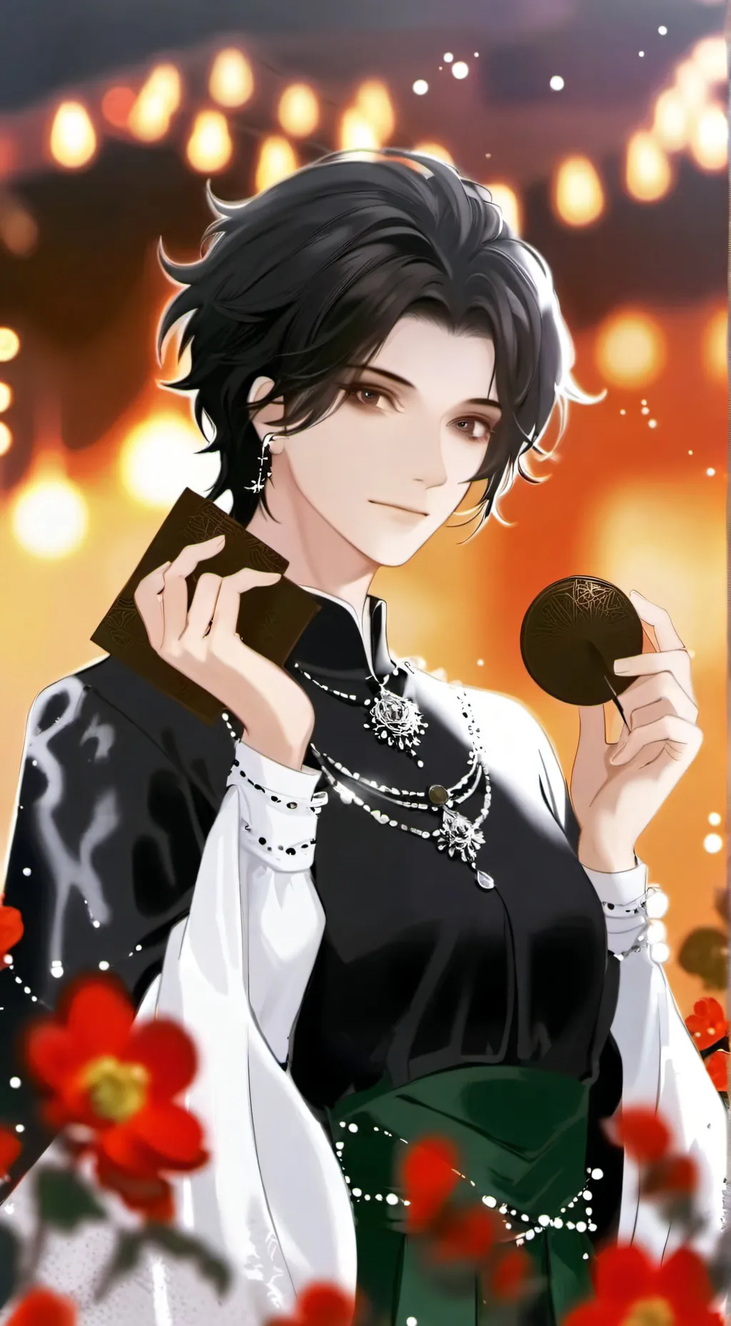 ai character: Деймон  background