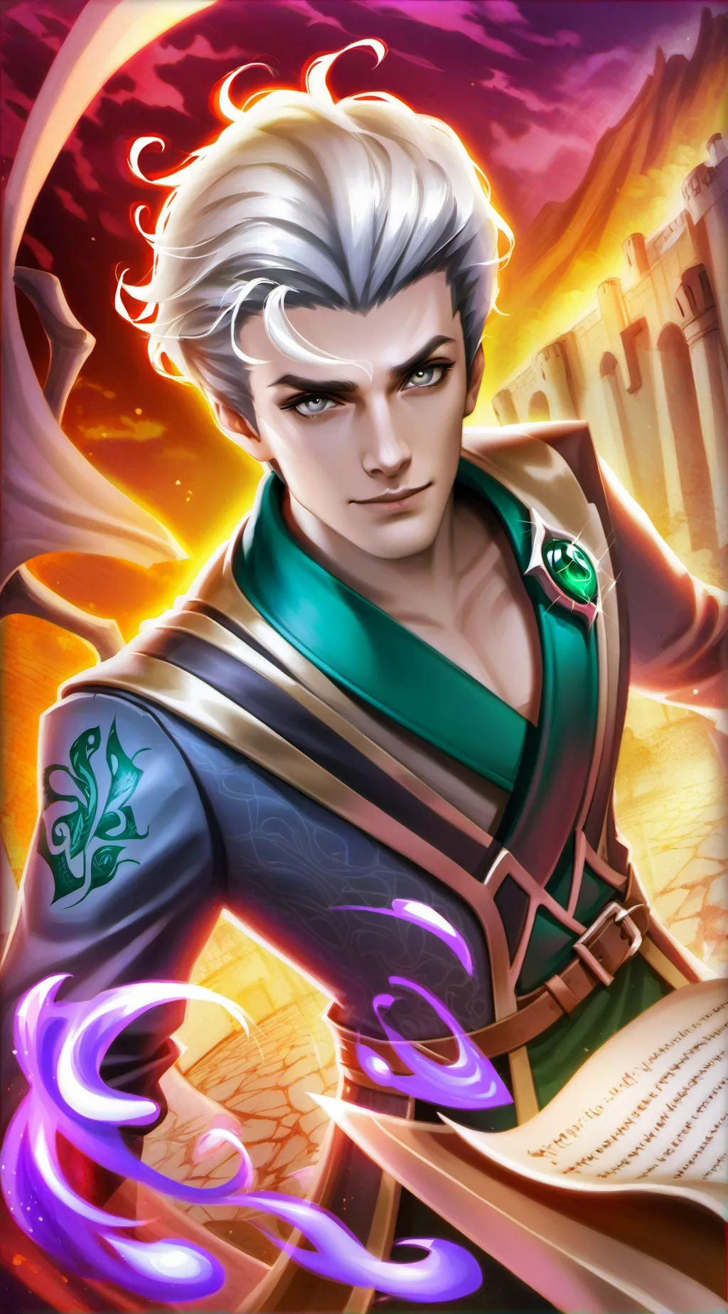 ai character: Draco Malfoy background