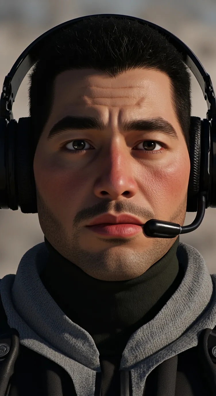 ai character: Santiago  background